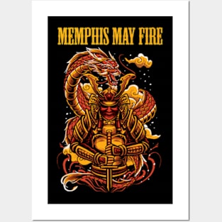 MEMPHIS MAY FIRE MERCH VTG Posters and Art